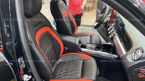 Bọc ghế da bò thật Mercedes GLB: Cao cấp, Form mẫu chuẩn, mẫu mới nhất